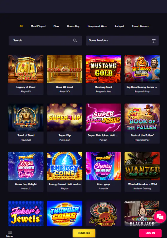 Mobile App von Allstarz Casino Deutschland